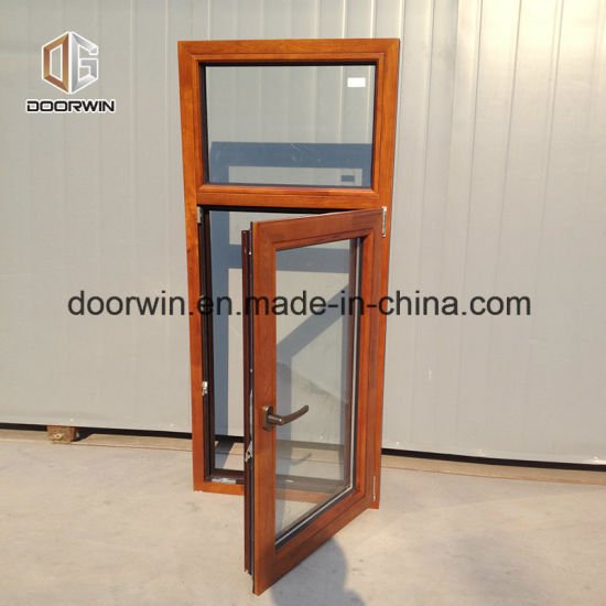Aluminum Clad Solid Oak Wood Casement Window - China Tilt Open Window, Timber Wood — product image 0