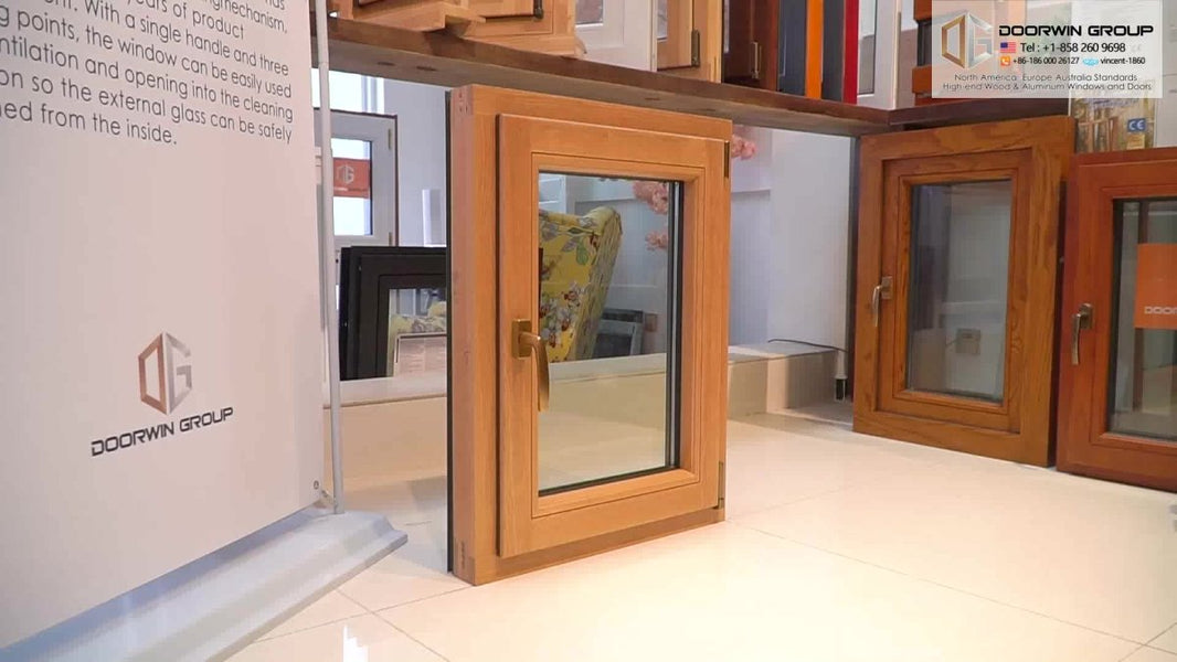 aluminum clad wood casement window - Doorwin Group Windows & Doors