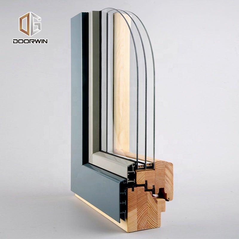 aluminum clad wood casement window - Doorwin Group Windows & Doors