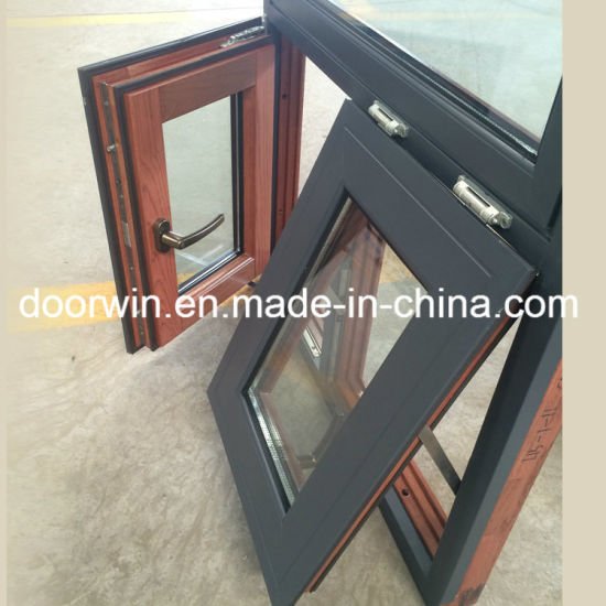 Aluminum Clad Wood Window Outswing Awning Window with Germany Origin Brand Roto - China Window, Glass Panel Window — product image 0