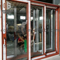 Aluminum door jamb frameless glass frame details by Doorwin on Alibaba — thumbnail 3