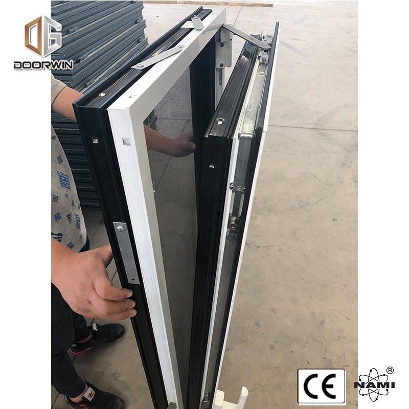 Aluminum double glass windows prices for residential by Doorwin — product image 6