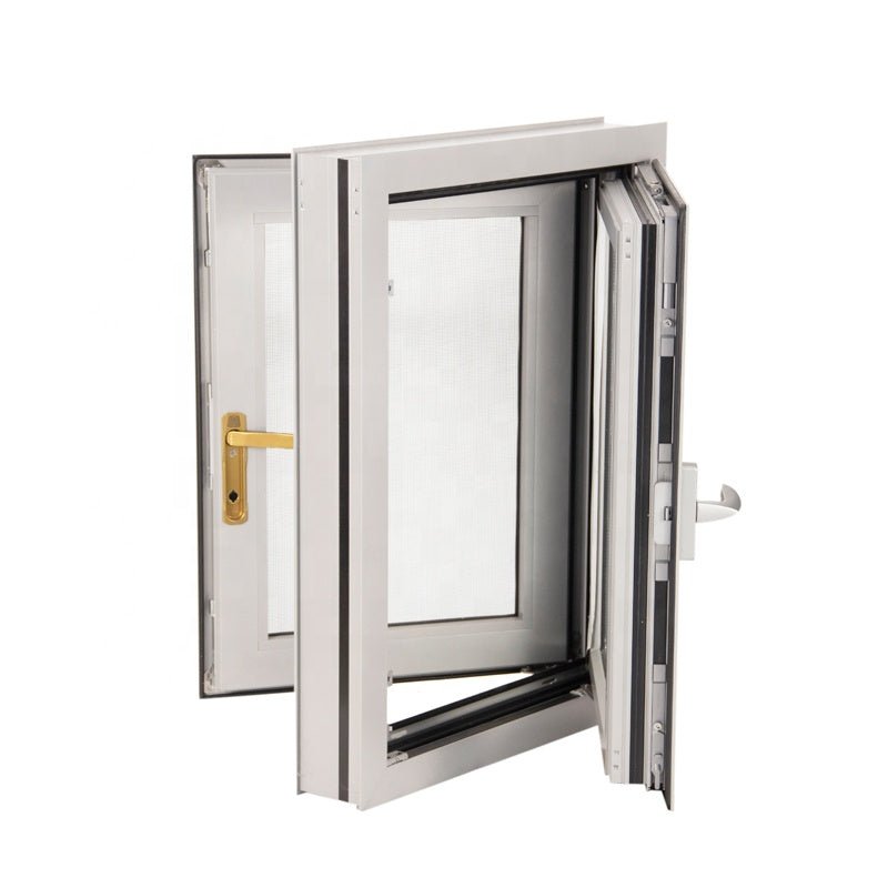 Aluminum double glass windows prices for residential by Doorwin — product image 1