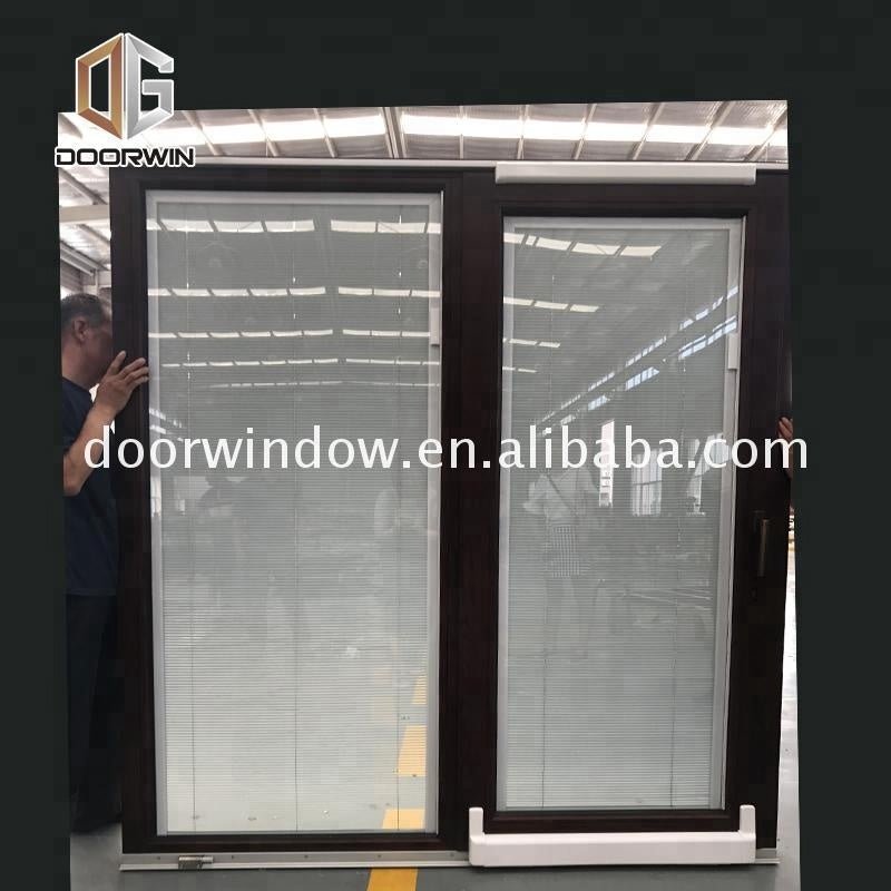 Aluminum frame tempered glass sliding door patio lift-sliding - Doorwin Group Windows & Doors