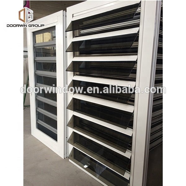 aluminum glass louver windows shutter by Doorwin - Doorwin Group Windows & Doors