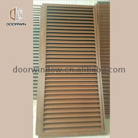Aluminum louver frame fixed exterior shutters by Doorwin on Alibaba — thumbnail 3