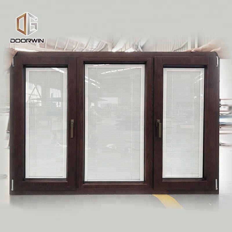 Aluminum louver frame windows glass shutter aluminium with blinds by Doorwin on Alibaba - Doorwin Group Windows & Doors