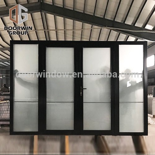 aluminum profile windows and door aluminium glass door design commercial entry doors by Doorwin — product image 4