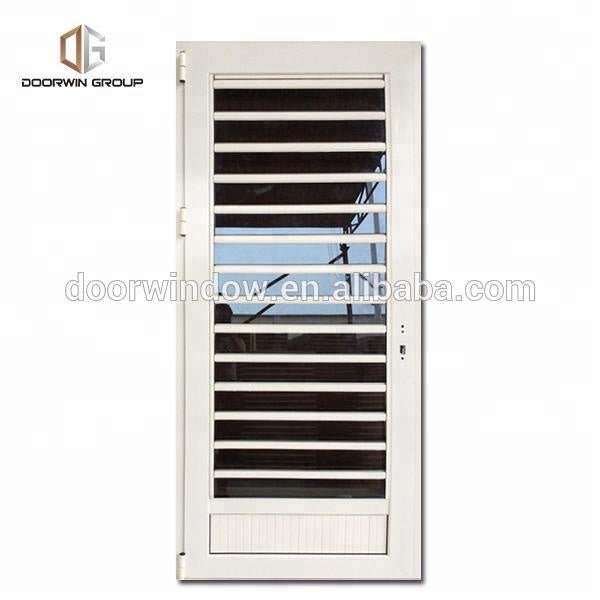 aluminum shutter window secure glass shutter openable plantation louver fireproof window by Doorwin - Doorwin Group Windows & Doors