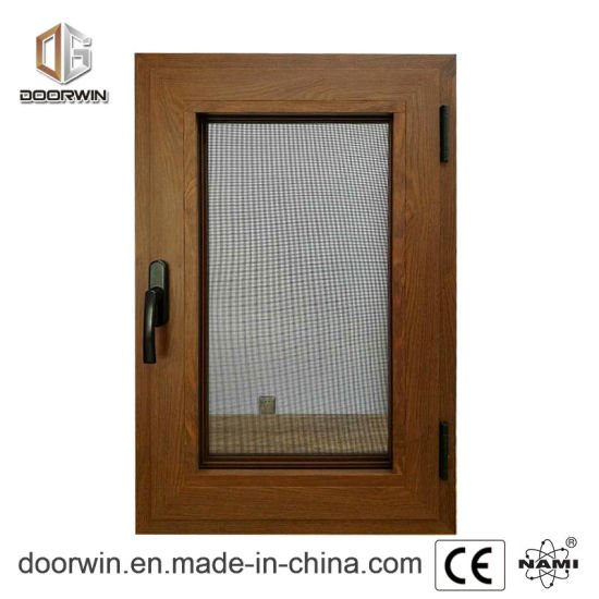 Aluminum Window with Burglar Proof Screen - China Teak Wood Window, Aluminium Balustrade — product image 0