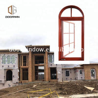 Aluminum wood with composite french casement door windows by Doorwin on Alibaba — thumbnail 3