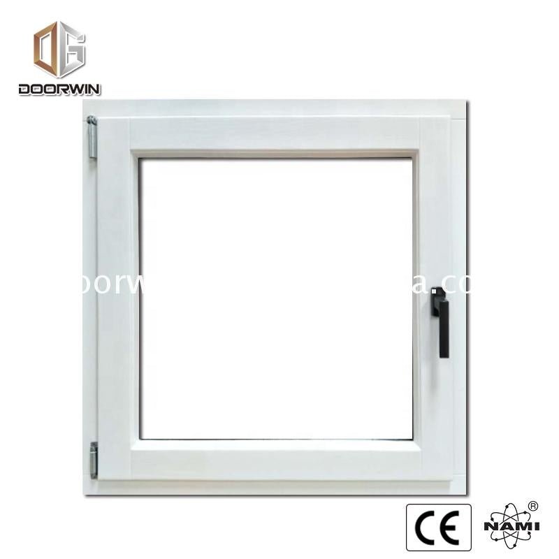 America aluminum wood finish profile white wood window — product image 1