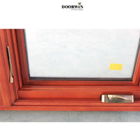 America NFRC standard Low-E glass radiation protection made in China top supplier push out swing wooden aluminum windows — thumbnail 6