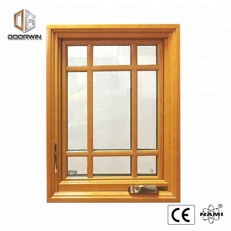 American AAMA NFRC Certificate Fold-able Crank Handle push out casement windows reviews Insulated Double Glazed crank window by Doorwin - Doorwin Group Windows & Doors