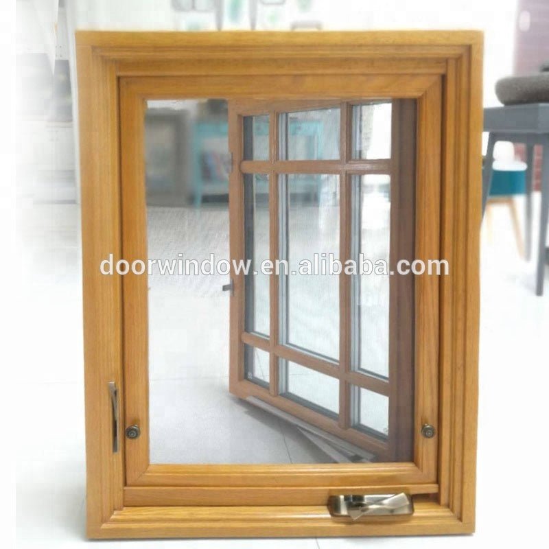 American AAMA NFRC Certificate Fold-able Crank Handle push out casement windows reviews Insulated Double Glazed crank window by Doorwin — product image 4