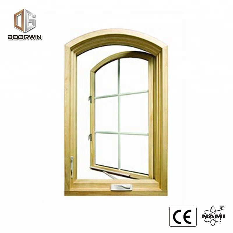 American AAMA NFRC Certificate Fold-able Crank Handle push out casement windows reviews Insulated Double Glazed crank window by Doorwin — product image 3