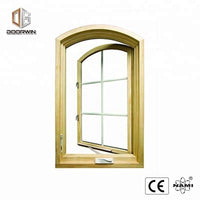 American AAMA NFRC Certificate Fold-able Crank Handle push out casement windows reviews Insulated Double Glazed crank window by Doorwin — thumbnail 3