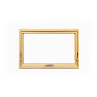 American Casement and Awning Window With Foldable crank handle, Timber Window With Exterior Aluminum Cladding03 - Doorwin Group Windows & Doors