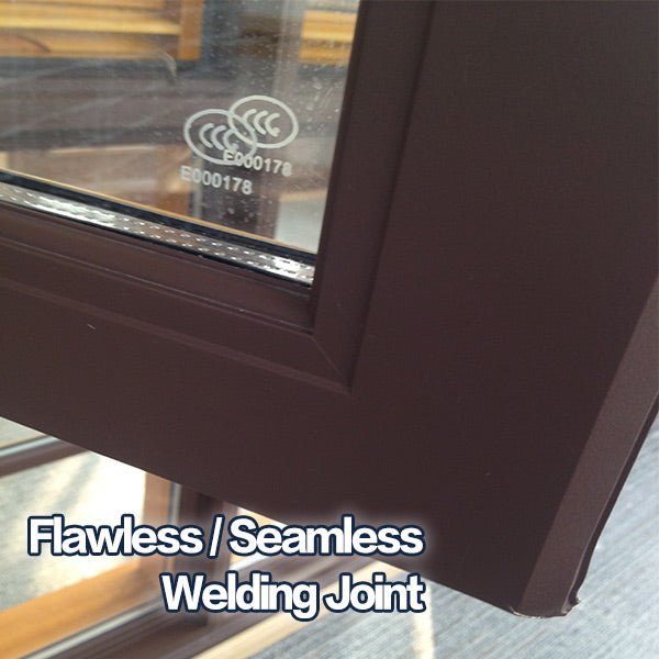 American Casement and Awning Window With Foldable crank handle, Timber Window With Exterior Aluminum Cladding03 - Doorwin Group Windows & Doors