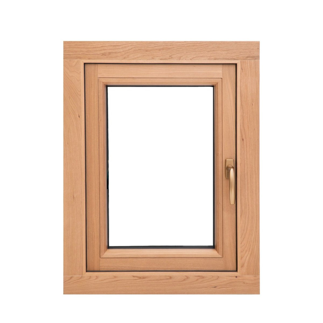American certified aluminum clad cherry wood window - Doorwin Group Windows & Doors
