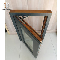 American certified aluminum clad cherry wood window — thumbnail 21