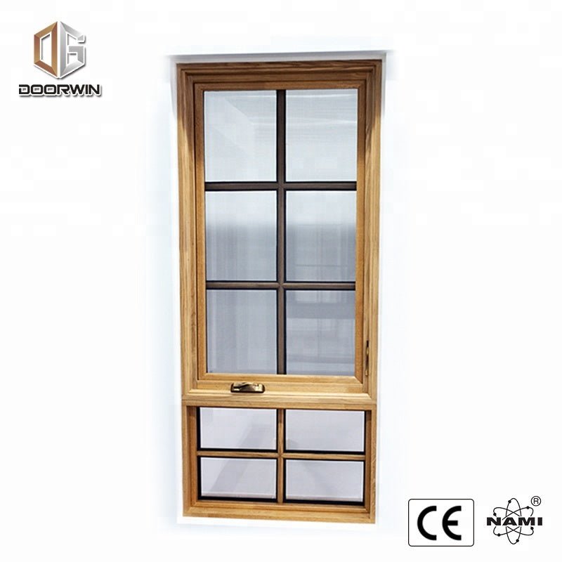 American certified double glazing fixed and awning hand crank windowby Doorwin on Alibaba — product image 7