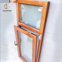 American Imported Oak Wood Aluminum Clad Tilt Turn Window — thumbnail 4