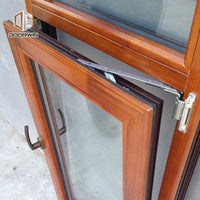 American Imported Oak Wood Aluminum Clad Tilt Turn Window — thumbnail 9