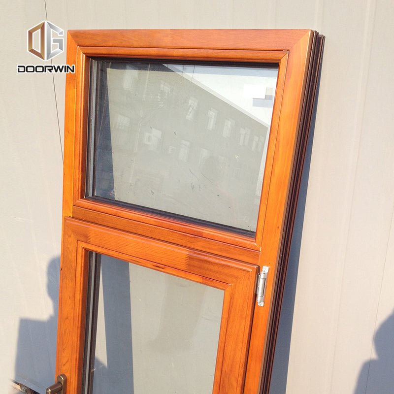 American Imported Oak Wood Aluminum Clad Tilt Turn Window - Doorwin Group Windows & Doors