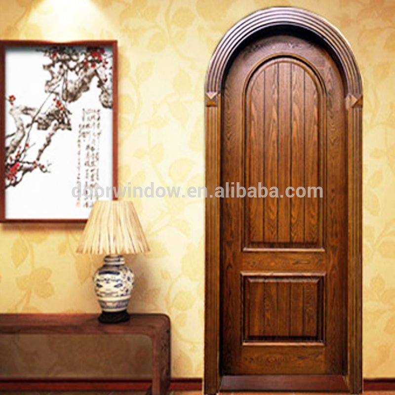 american imported red oak doors wooden Plain Panel Luxury house Bedroom Interior Wooden Door by Doorwin - Doorwin Group Windows & Doors
