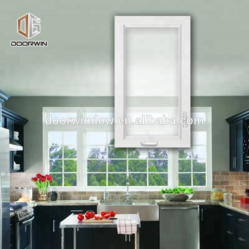 American NAMI/AAMA/CSA/WDMA Certified wood clad aluminum grill design crank open windowby Doorwin — product image 6