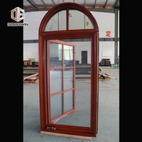 American NFRC NAMI Certified OAK Wood Crank Out Window with Grille Design — thumbnail 8