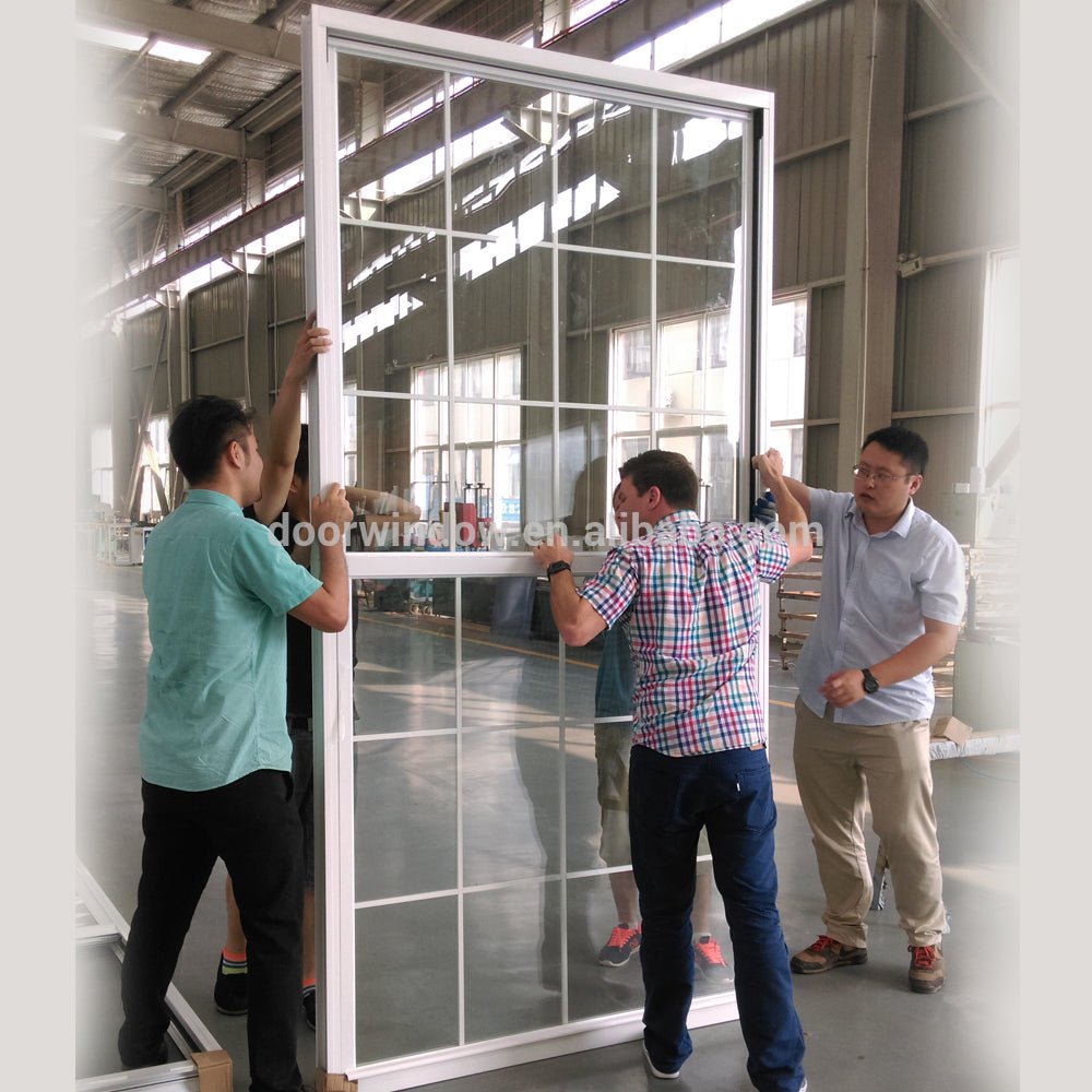 American Single double Hung Thermal Break Aluminum Window vertical sliding Sash Window by Doorwin - Doorwin Group Windows & Doors