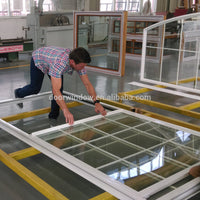 American Single double Hung Thermal Break Aluminum Window vertical sliding Sash Window by Doorwin — thumbnail 5