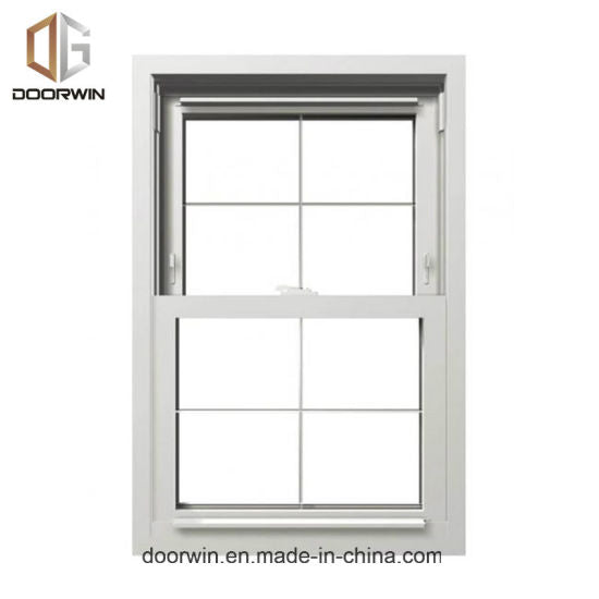 American Single Hung Thermal Break Aluminum Window, Double Hung Window, Sliding Sash Window - China White Glass Window and Door, White Window — product image 0