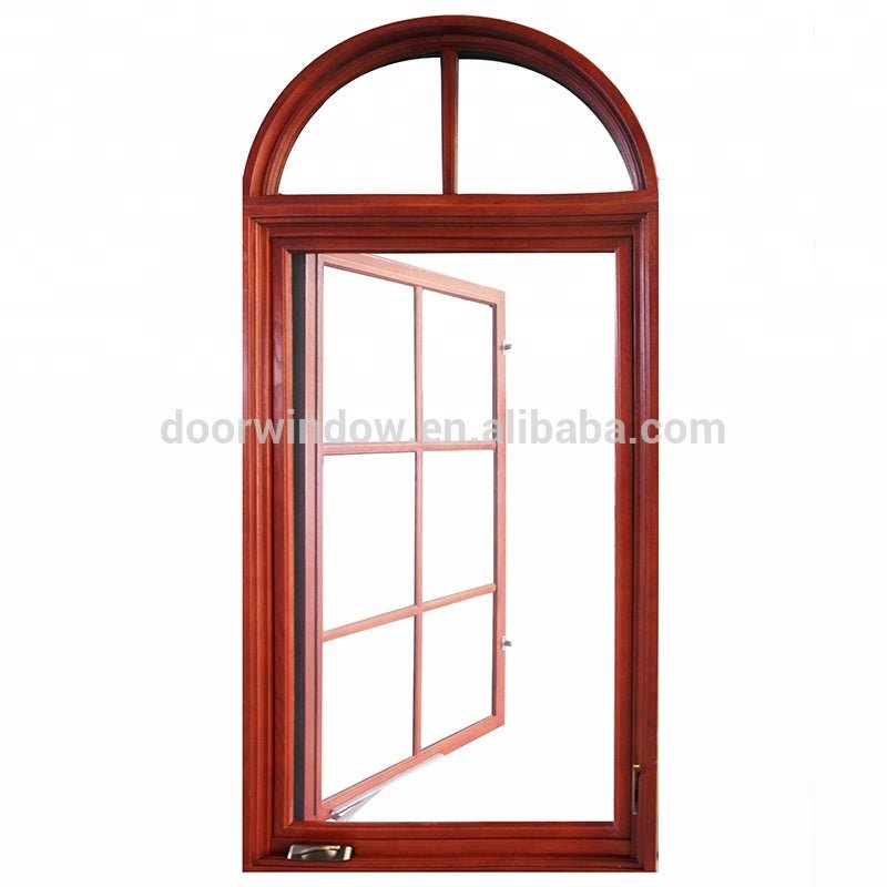 American style aluminum clad oak wood glass casement windowby Doorwin - Doorwin Group Windows & Doors