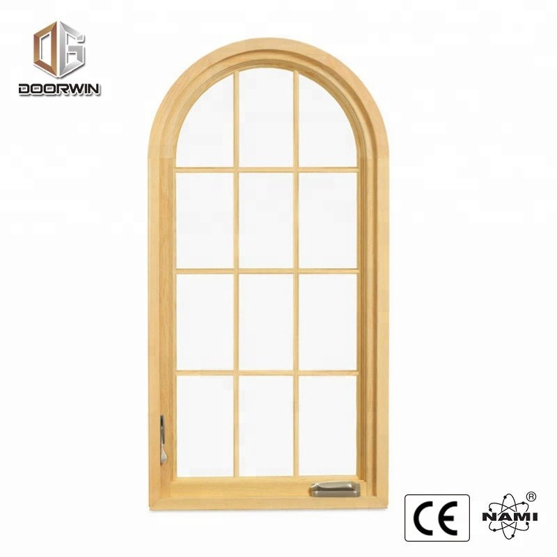American style aluminum clad oak wood glass casement windowby Doorwin - Doorwin Group Windows & Doors