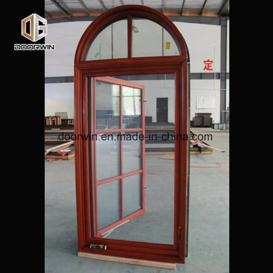 American Style Foldable Crank Handle Casement Window with Round Top Window - China Crank Windows, Window - Doorwin Group Windows & Doors