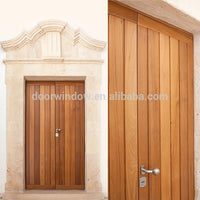 antique main door design China market teak wood double entry doorby Doorwin — thumbnail 4