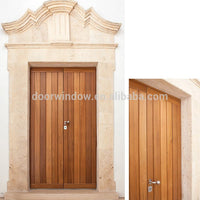 antique main door design China market teak wood double entry doorby Doorwin — thumbnail 2