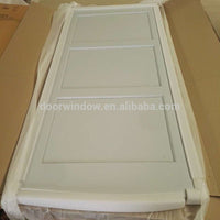 Antique White Large X Brace Bi-Parting Barn Door For Living Room With Sliding Door Hardware by Doorwin — thumbnail 3