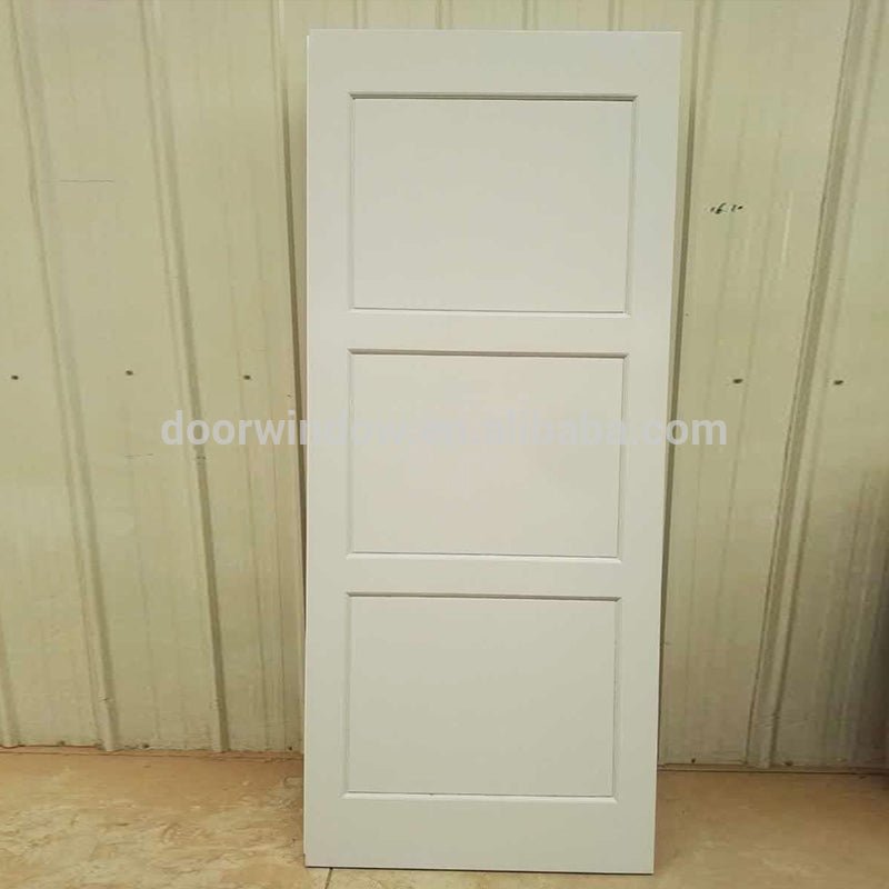 Antique White Large X Brace Bi-Parting Barn Door For Living Room With Sliding Door Hardware by Doorwin - Doorwin Group Windows & Doors