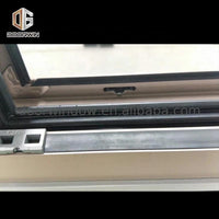 Apartment aluminium tilt&turn window aluminum tilt turn windows with double glass as certificate — thumbnail 6
