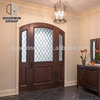 arched french doors interior main entrance door design by Doorwin - Doorwin Group Windows & Doors