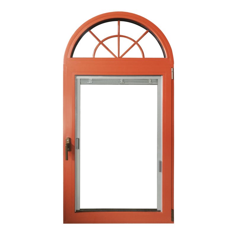 Arched Top Window with built-in shutter grills design pictures grilles grill-iron photos by Doorwin on Alibaba- ARCHITECT SERIES - Doorwin Group Windows & Doors
