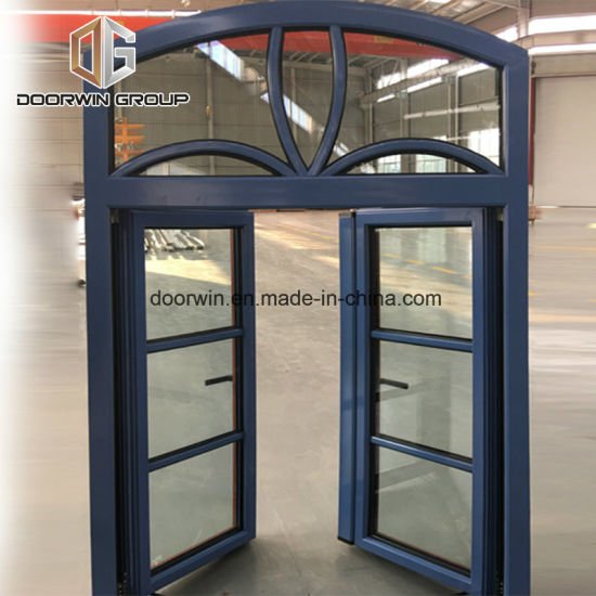Arched Window Frame with Colonial Bars-for San Francisco California Client - China Arched Windows, Round Window - Doorwin Group Windows & Doors