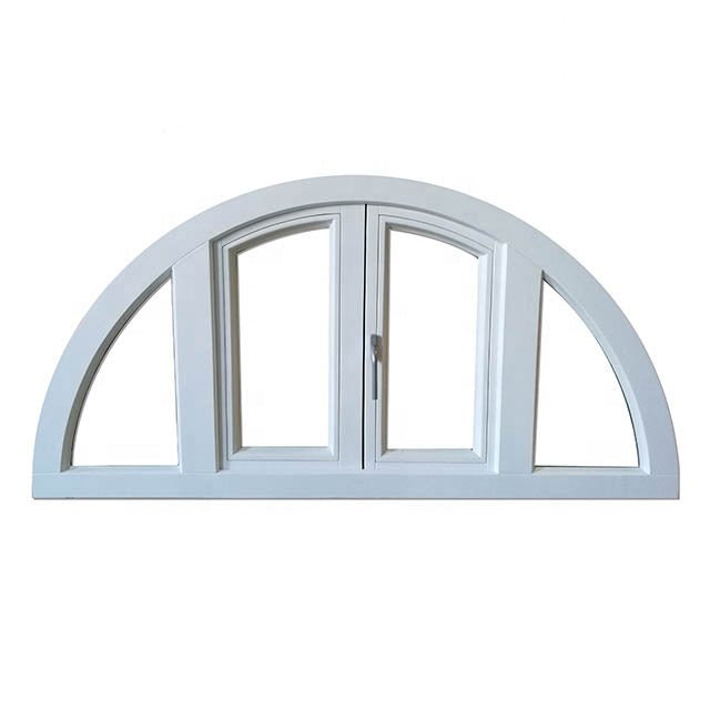 Arched wood window awning antique frame by Doorwin on Alibaba - Doorwin Group Windows & Doors