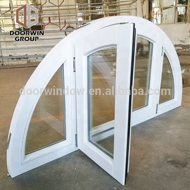 Arched wood window awning antique frame by Doorwin on Alibaba - Doorwin Group Windows & Doors