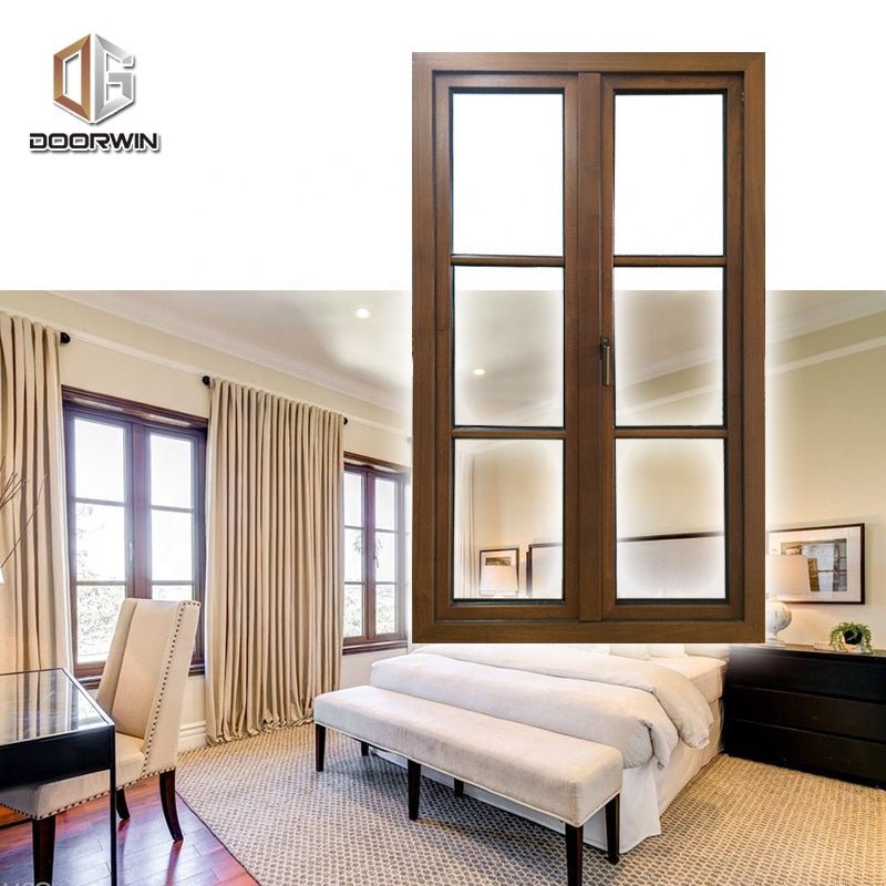 Atlanta hot sale standard aluminum wood casement windows made in China - Doorwin Group Windows & Doors