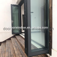 Australia standard exterior aluminium bi-folding doors aluminum wood folding patio bi fold by Doorwin on Alibaba — thumbnail 2